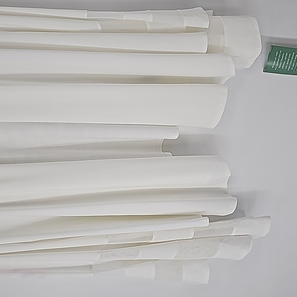 R&M Collection Elegant Creamy White Bell Sleeve Open Front Shrug Jacket - Picture 7 of 15